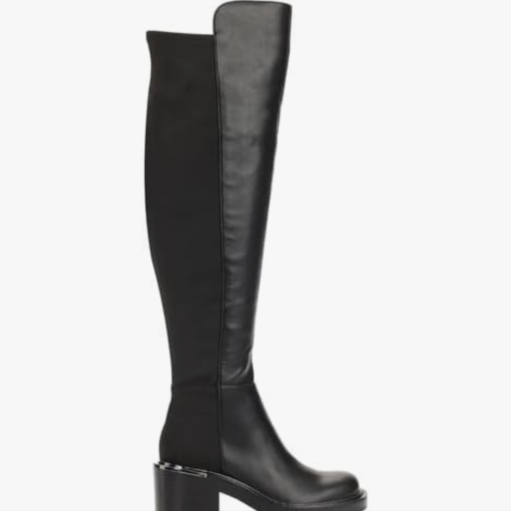 Over The Knee Black Boots DKNY NWT